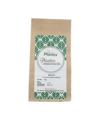 Pack 4x3 Boldo Hoja 40g Plantis Artesanía Natural