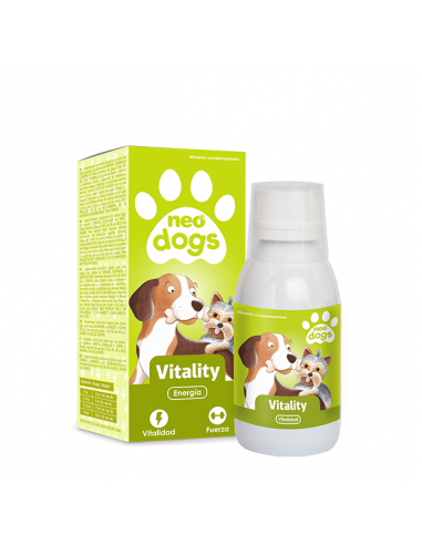 Neo Dogs Vitality 120 ml  Energía y salud para tu perro
