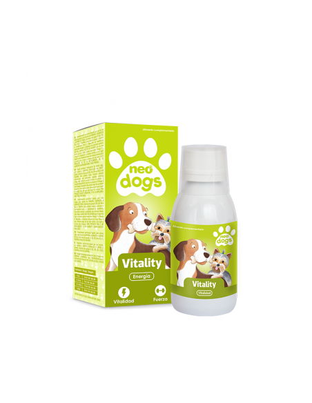Neo Dogs Vitality 120 ml  Energía y salud para tu perro