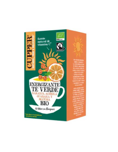 Té Verde Energizante Bio Cupper  20 Bolsas Naturales
