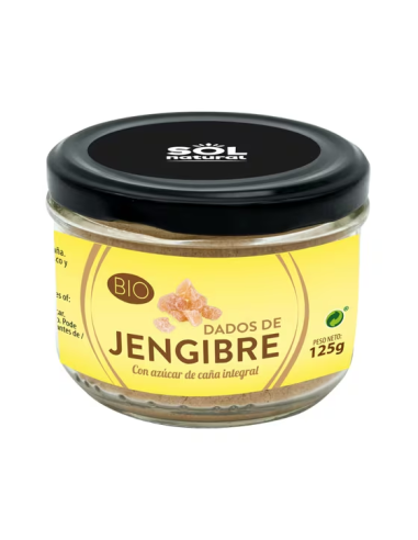 Jengibre caramelizado dados Tarro de Biolabrador