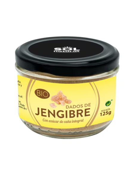 Jengibre caramelizado dados Tarro de Biolabrador