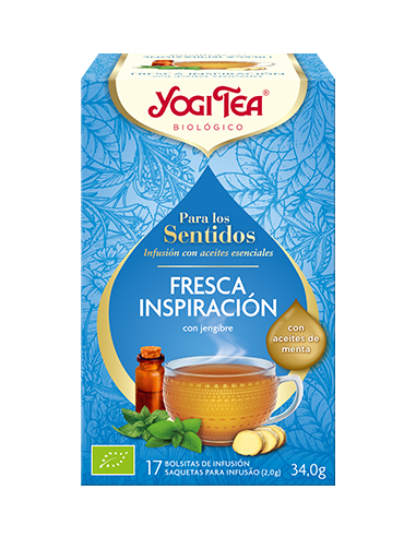Yogi Tea Fresca Inspiración 17 Bolsitas 1,8 g - Aromático