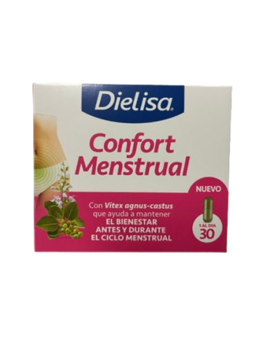 Confort Menstrual  Envase 30 Cápsulas(30 Días) de Dielisa®
