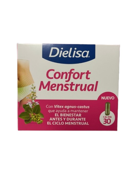 Confort Menstrual  Envase 30 Cápsulas(30 Días) de Dielisa®