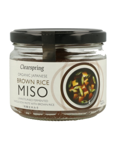 Genmai Miso No Pasteurizado  300 G de Clearspring