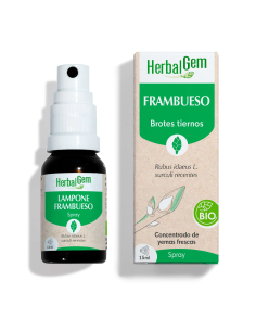 Frambueso Bio Spray 15 ml Herbalgem  Cuidado Natural Efectivo