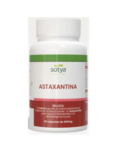 Astaxantina 60 Cápsulas 450Mg de Sotya