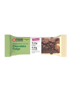 Barras Veganas Cremosas Chocolate Cacahuete Caramelo 45g x12