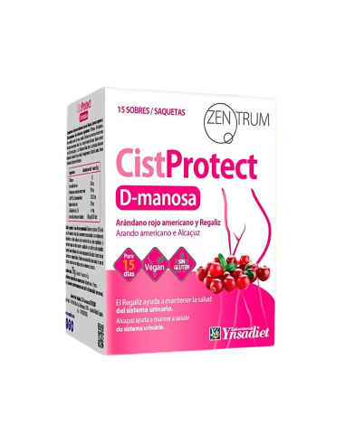 Cistprotect D-Manosa 15 Sobres de Zentrum