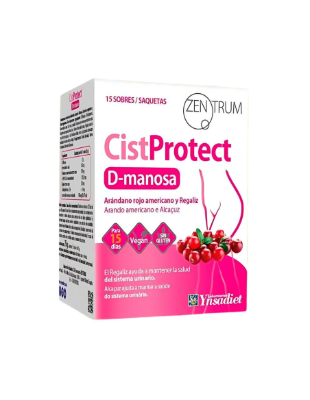Cistprotect D-Manosa 15 Sobres de Zentrum