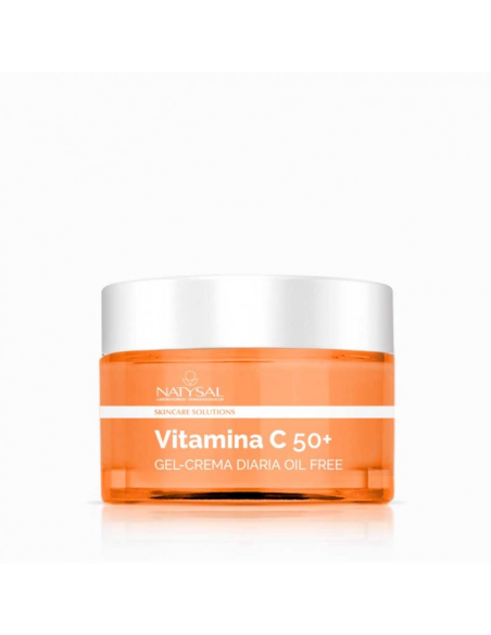 Crema Vitamina C FPS50 Natysal 50 ml  Protección y Luminosidad