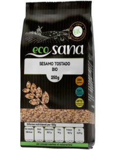 Sésamo Tostado Bio 3Kg Ecosana  Calidad Natural Orgánica