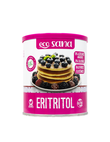 Eritritol Bio 600G + 20% Gratis | Endulzante Natural Ecosana