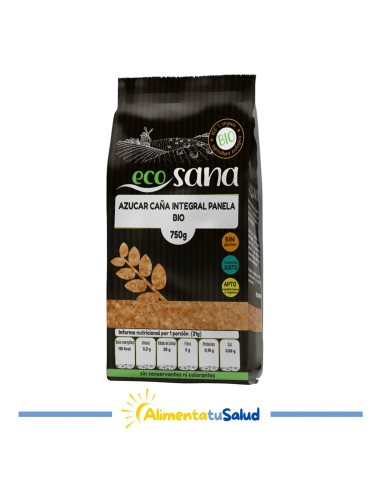 Azucar Caña Integral Panela Bio 5Kg Ecosana