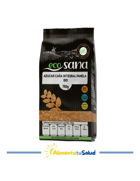 Azucar Caña Integral Panela Bio 5Kg Ecosana