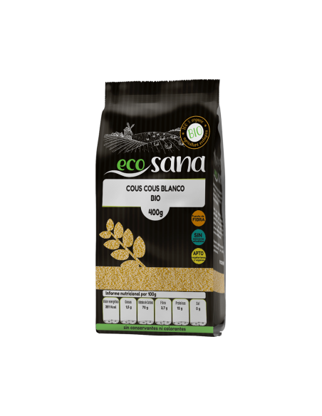 Cous Cous Blanco Bio 3Kg Ecosana - Natural y Saludable