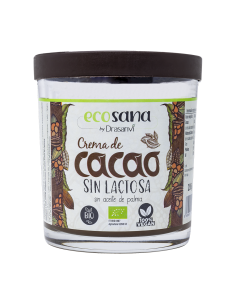 Crema Cacao y Avellanas Bio Sin Lactosa 200g Ecosana