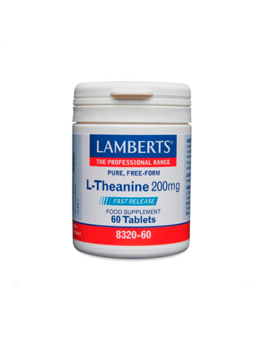 Pack 2 Uds. L-Teanina 200 mg 60 Caps. de Lamberts