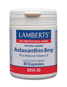 Pack 2 Astaxantina 8 mg + Vitamina E Natural 30 Cápsulas