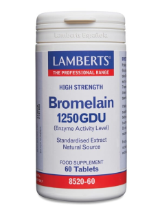 Pack 2 Uds. Bromelina 1250 GDU 60 Tabs. de Lamberts