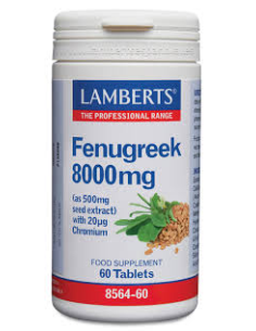 Pack 2 Fenogreco 8000 mg con Cromo Lamberts - Vitalidad