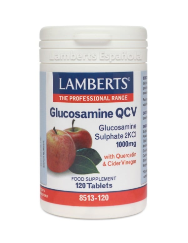 Pack 5 Uds. Glucosamina QCV 120 Tabs. de Lamberts