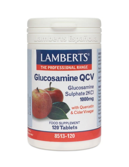 Pack 5 Uds. Glucosamina QCV 120 Tabs. de Lamberts