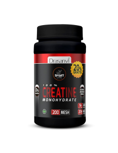 Creatina Monohidrato 200 Mesh 1Kg Sport Live Drasanvi