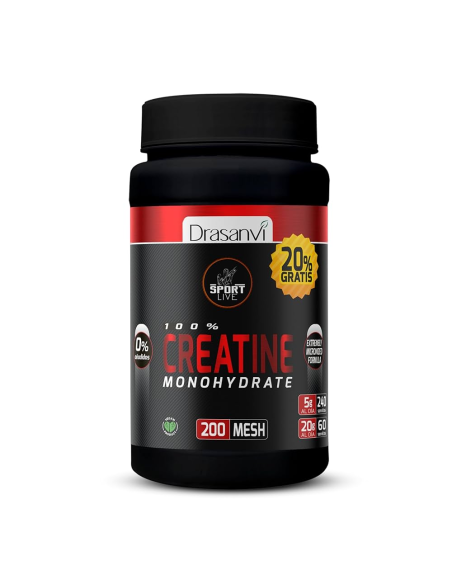 Creatina Monohidrato 200 Mesh 1Kg Sport Live Drasanvi Calidad