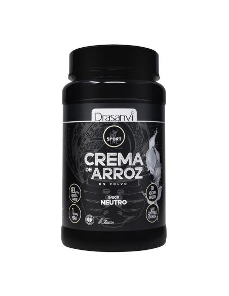 Crema Arroz Sabor Neutro 1Kg Sport Live Drasanvi