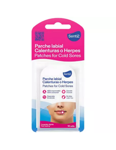 Parche Labial Herpes O Calenturas  16 uds de Plameca