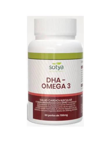 DHA 60 Perlas 700mg Sotya | Salud Cerebral y Visual Natural