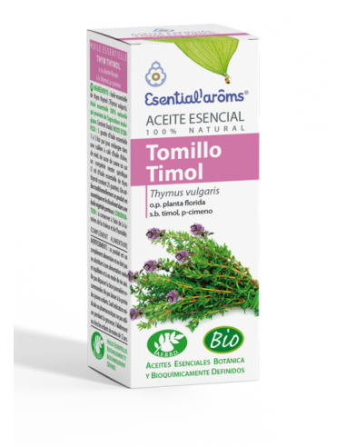 Aceite Esencial Tomillo Timol Bio 100 Ml de Esential Aroms
