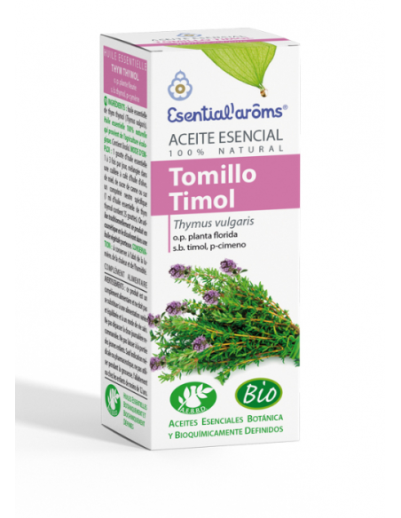 Aceite Esencial Tomillo Timol Bio 100 Ml de Esential Aroms