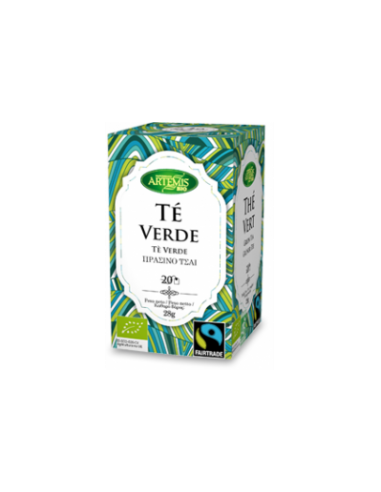 Pack 8 Uds. Té Verde Bio 28 g  de Artemis Bio