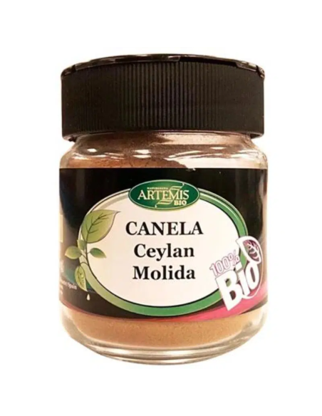 Pack 6 Canela de Ceylán Bio 70g Artemis Tarro Grande