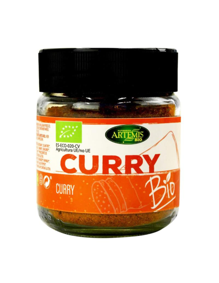 Pack 6 Curry Bio Artemis 80g Tarro Grande - Especias Naturales
