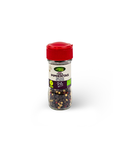 Pack 6 Molinillos Tres Pimientas Bio Artemis 35 g