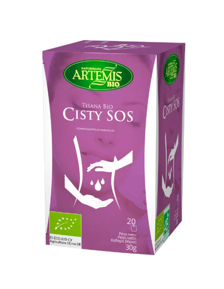 Pack 8 Tisanas Cisty Sos Bio 30g Artemis Bio Natural