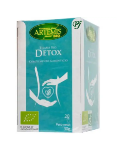 Pack 8 Uds Tisana Detox Bio 30g Artemis Bio Natural Salud
