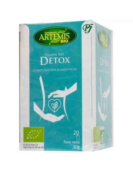Pack 8 Uds. Tisana Detox Bio 30 g  de Artemis Bio