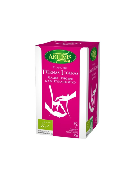 Pack 10 Uds Mujer Piernas Ligeras Bio 30g Artemis Bio