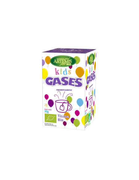 Pack 10 Kids Gases Bio 30g Artemis Bio  Cuidado Natural Infantil