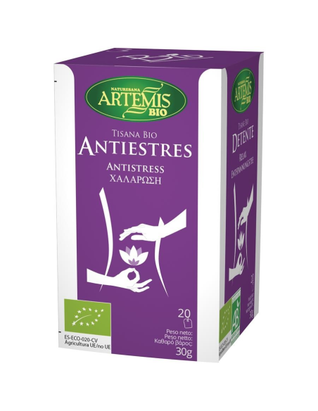 Pack 10 Tisanas Antiestrés Bio Artemis Bio 30 g Natural