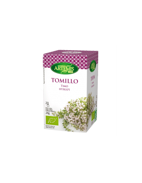 Pack 8 Tomillo Bio Artemis 28 g | Hierbas Orgánicas Naturales