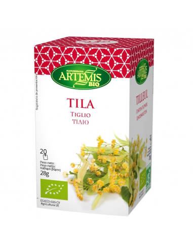Pack 8 Uds. Tila Bio 28 g Artemis Bio  Relajación Natural