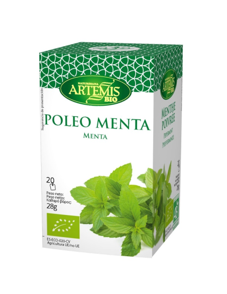 Pack 8 Uds. Menta Poleo Bio 28 g  de Artemis Bio