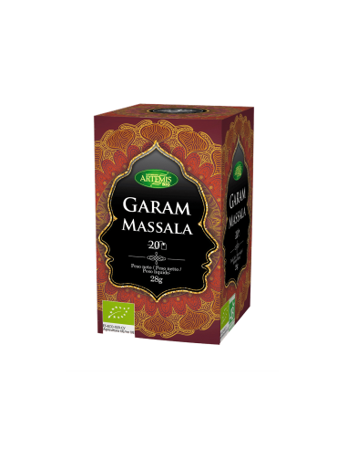 Pack 8 Uds. Infusión Garam Massala Bio 28 g  de Artemis Bio
