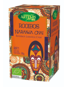 Pack 8 Rooibos Naranja Chai Bio Artemis Bio 30 g